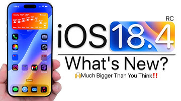 iOS 18.4 RC is Out! - What
