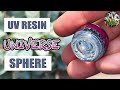 Easy DIY UV Resin Universe - Galaxy Sphere!!! It's outta this world!!!!! 🪐