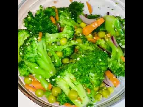 Салат из брокколи 🥦 Broccoli salad 🥗 - YouTube