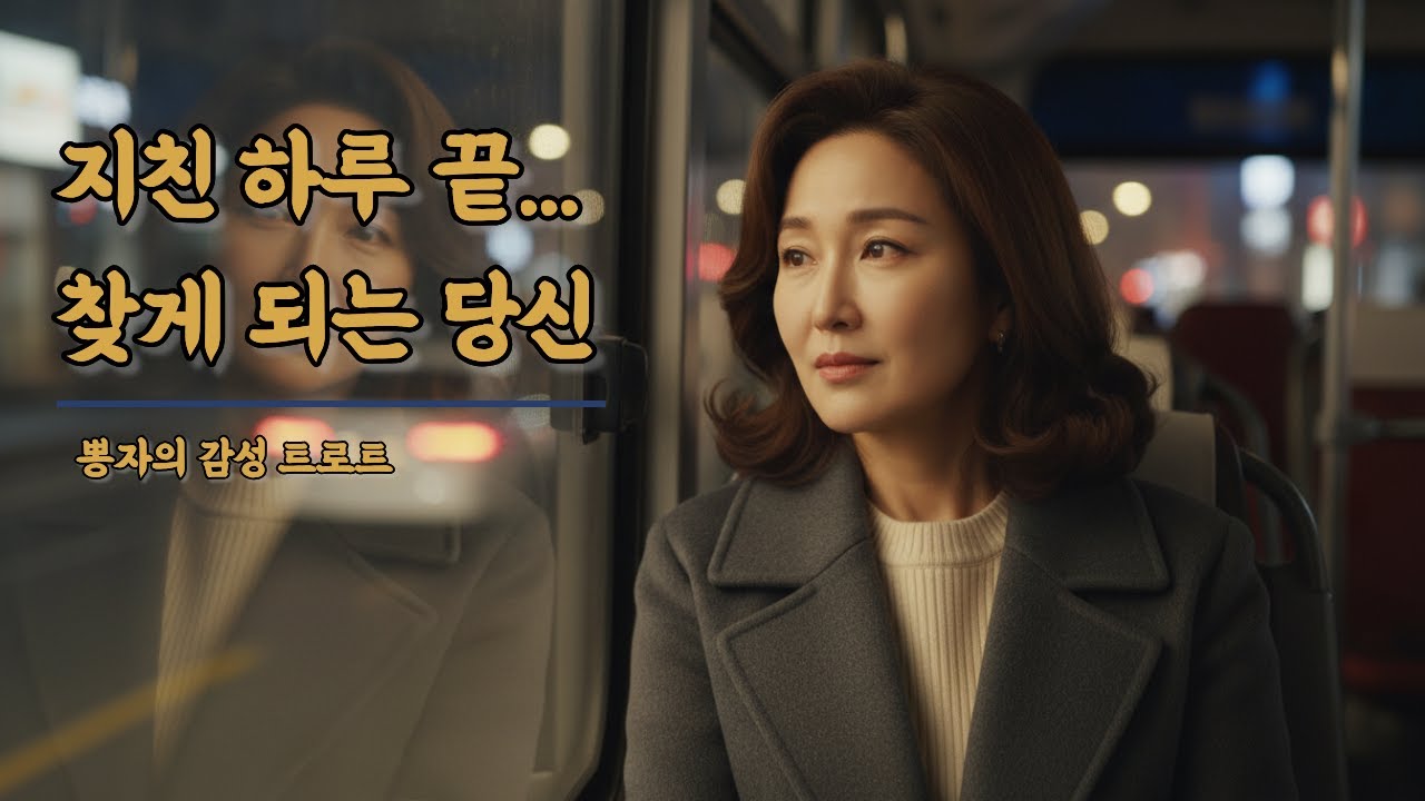 지친 하루 끝에… 찾게 되는 당신 | 하루 끝에 당신 – 뽕자💛