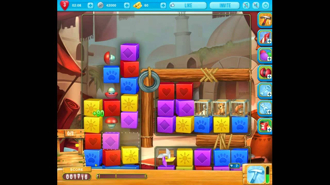 Pet Rescue Saga level 961 no hammers 😈 ►TOBIAS DEAMON◄