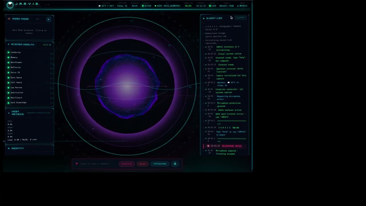 Jarvis Test run....