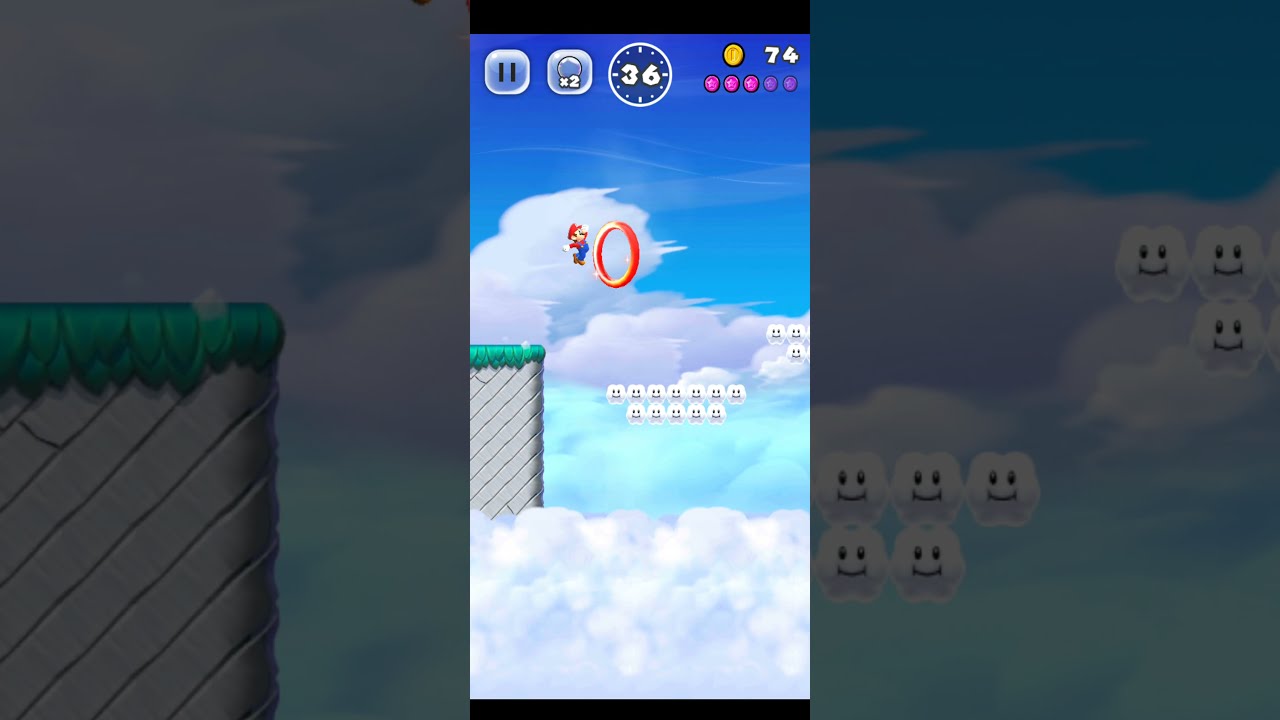 WORLD3-2 ピンク～ブラックコインの取り方 | スーパーマリオラン攻略・解析