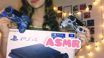 ASMR Gaming |Fast ps4 controller relaxing |Tapping & Scratching on ps4 box | tapping sounds