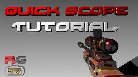 MW2 and Cod Quick Scope Tutorial (Modern Warfare)