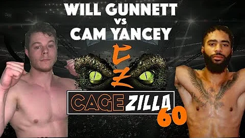 Will Gunnett VS Cam Yancy | FAST FIRST ROUND TKO! ...