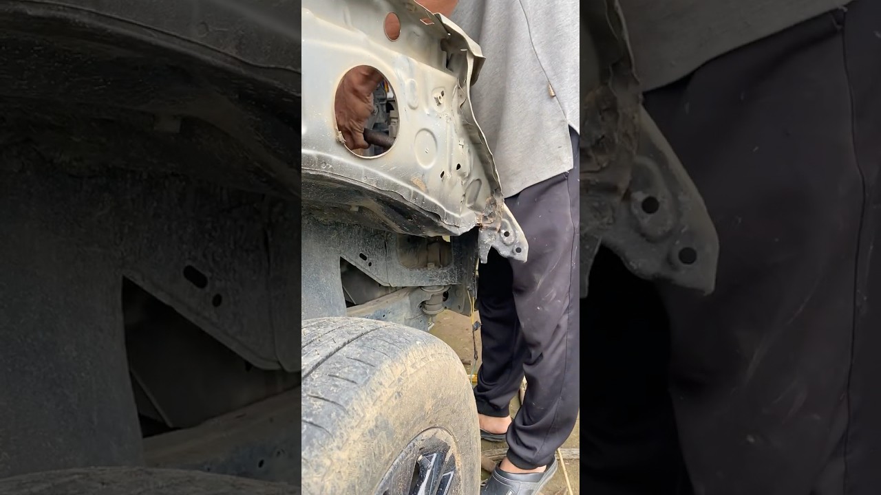 Hard Panel? Watch This Metal Beating Process Restore It Like NEW! 🔥🔨