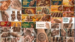 Top 40 Beautiful Back Hand Mehndi Designs 2026 | Latest Bridal, Arabic & Simple Mehndi Designs Henna