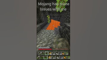 Mojang has some issues with me #minecraft #minecraftshorts #gaming