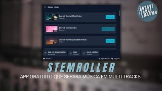 StemRoller - App Gratuito que Separa uma Música em Faixas (Bateria, Baixo, Guitarra, Vozes)