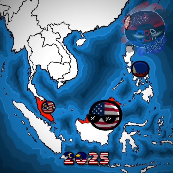 Malaysia's History 🇲🇾☀️ | REMASTERED | #countryballs #malaysia #history #shorts