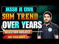 JKSSB JE Civil 2026 | Strength of Materials Trend Analysis | Most Important Subject?