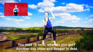 16 TONS * ACTIVE Chair Yoga Dance * OLDIES dance workout * Fun fitness activities for Seniors