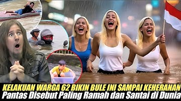 Bule ini Sampai Heran Kenapa Orang Indonesia Disebut Paling Ramah dan paling Santai di Dunia??