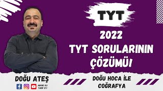 2022 TYT Coğrafya Sorularının Çözümü