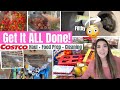 COSTCO HAUL, PRODUCE PREP & SPRING CLEANING! | Get It All Done Motivation