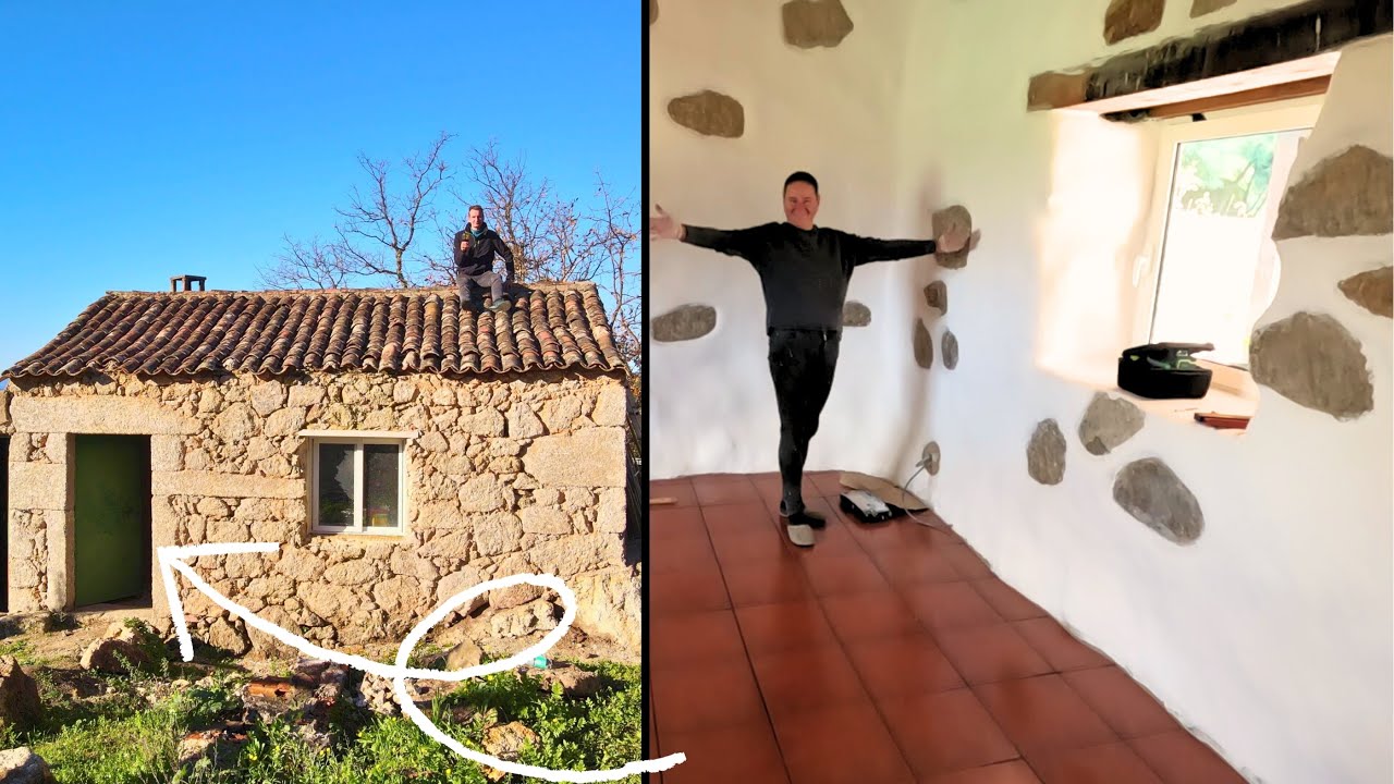 2 ГОДА СПУСТЯ | Мы наконец-то переехали в наш каменный сарай, работающий автономно от электросети!