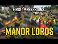 Manor lords is awesome  first impressions  gameplay