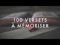 100 versets bibliques à mémoriser - Méditation l Nourriture spirituelle l Bible l Versets Bibliques