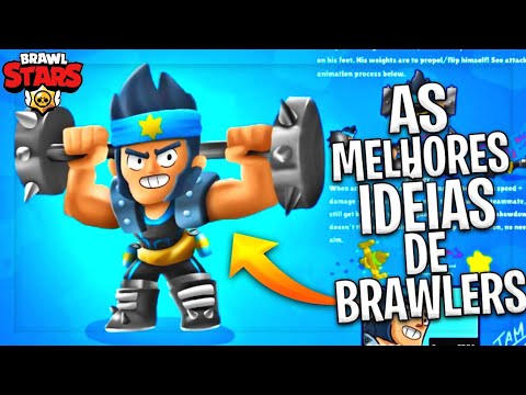 OLHA ESSE BRAWLER! AS MELHORES IDÉIAS DE BRAWLERS 5 ...