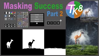 TK8 MULTI-MASK PLUGIN for PHOTOSHOP: MASKING SUCCESS Part 2 // It's TK Friday...