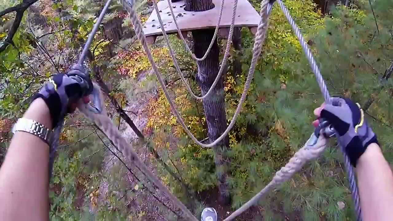 Adirondack Extreme Adventure Course Part 2 Of 4 YouTube