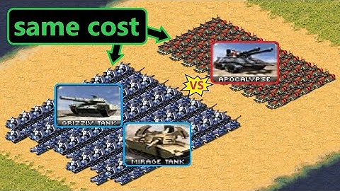 Grizzly+Mirage vs Apocalypse - Red Alert 2