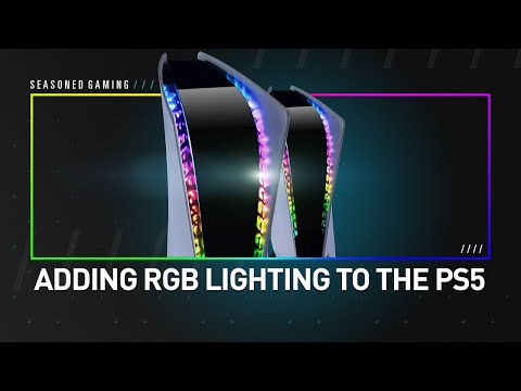 Adding RGB LED Lighting to your PS5 (How To and Review)