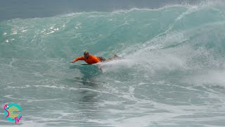 Bodysurfing and Paipo