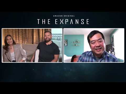 Wes Chatham and Nadine Nicole Interview for Amazon's The Expanse S6