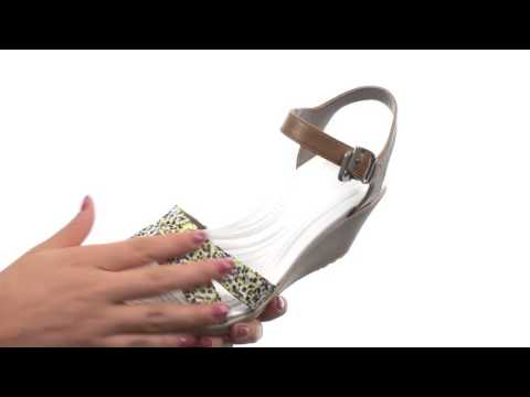 Crocs Leigh II Ankle Strap Graphic Wedge SKU:8648905