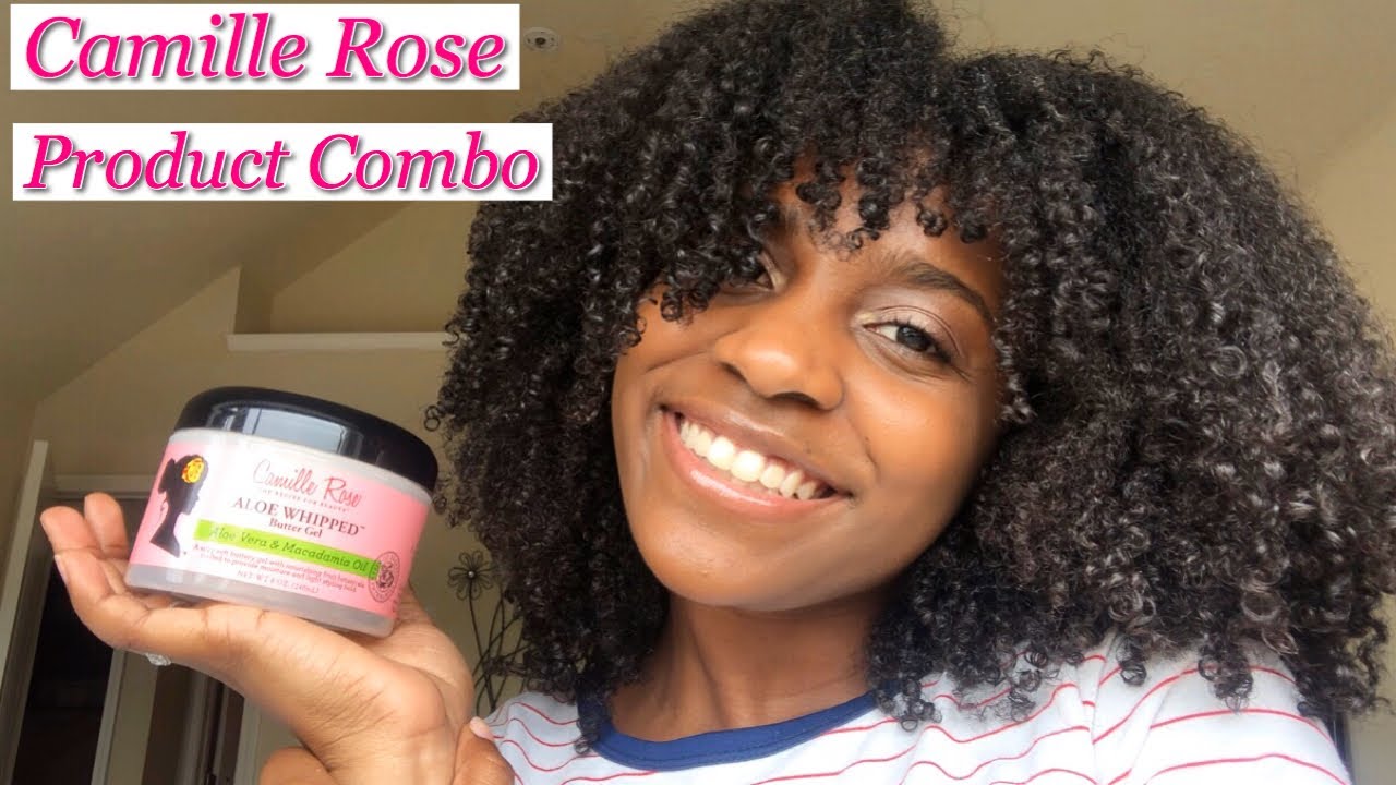 Wash&Go Using Camille Rose Whipped Butter Gel | Bomb Product Combo 😍