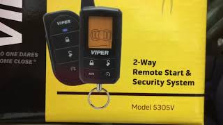 viper remote start alarm 5305v 2004-2008 Ford F-150