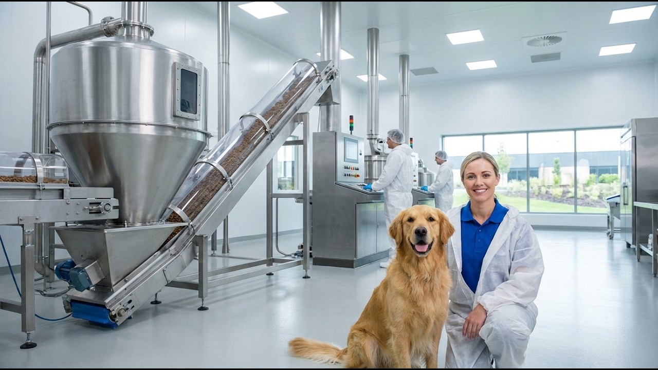 Inside the Modern Dog Food Factory 🐶 | How MILLIONS of Meals Are Made Every Day