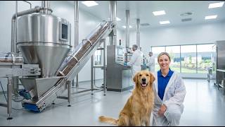 Inside the Modern Dog Food Factory 🐶 | How MILLIONS of Meals Are Made Every Day