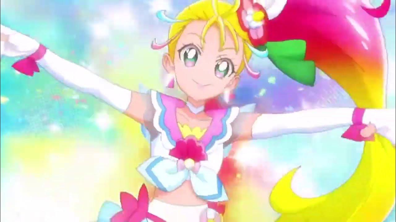 🌈🌺🌈♥ Glitter Force Tropical Rouge Glitter Summer Transformation
