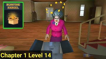 Scary Teacher 3d chapter 1 Level 14 Ruin The Parcel Prank | Android Gameplay Walkthrough