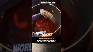 WORLDS LARGEST PIKACHU POKEMON CASH MONEY WAX MELT!