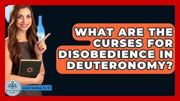 What Are The Curses For Disobedience In Deuteronomy? - Jewish Teachings For All