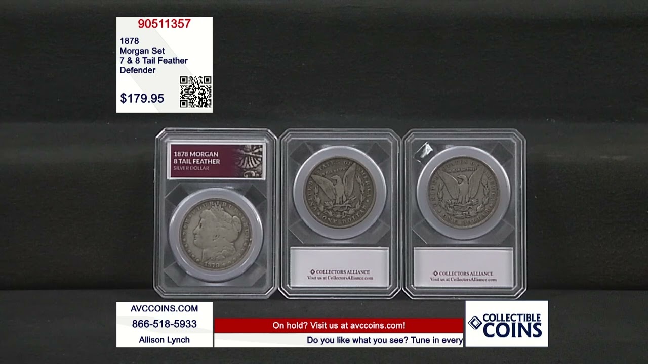 1878 Morgan Set - 7 & 8 Tail Feather Set - Defender