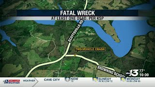Barren County officials investigating fatal wreck