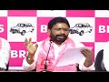 LIVE: BRS Leaders press meet at Telangana Bhavan