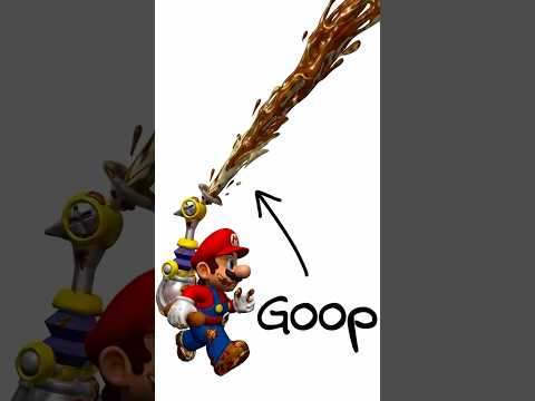 Mario Sunshine but Fludd Sprays Goop