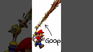Mario Sunshine but Fludd Sprays Goop