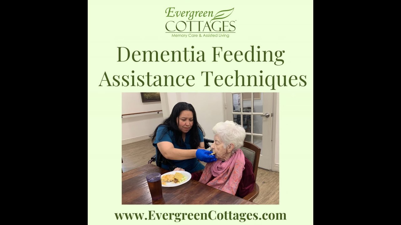 Dementia Feeding Assistance Techniques - Evergreen Cottages (Jasmine)