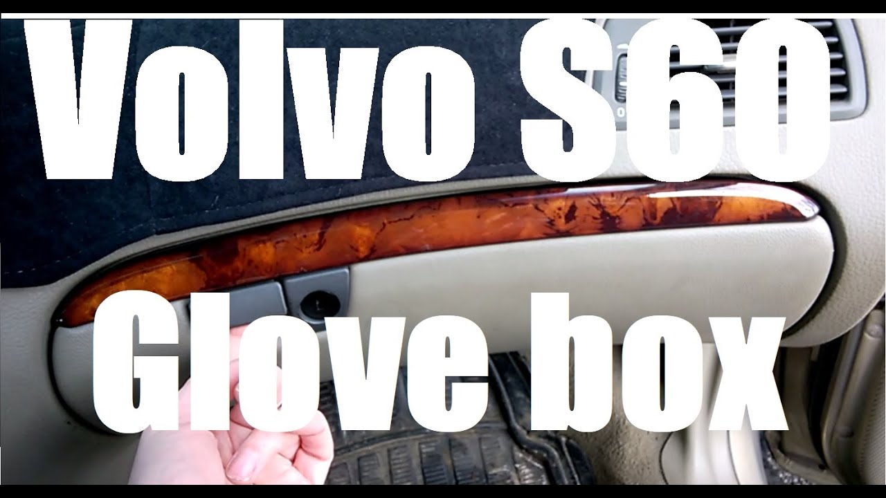 Volvo S60 V70 Glove box damper permanent fix 2001-2004