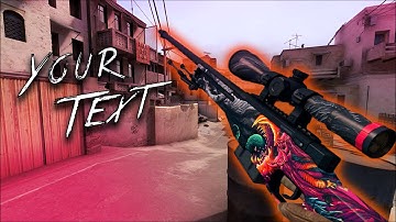 Free CS:GO Thumbnail Template + Download Link!!