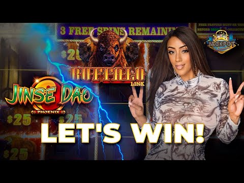 Let's Win on Buffalo Link Slots and Jinse Dao Phoenix Slot Machine!