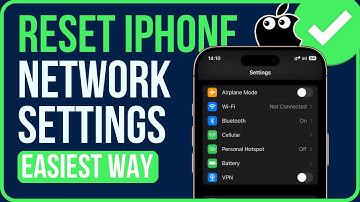 How To RESET NETWORK SETTINGS On iPhone (2025) | How to Reset iPhone Network Settings