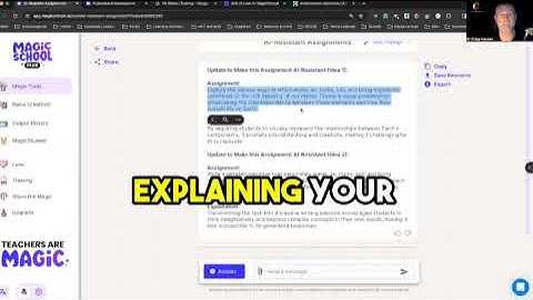 Ai with Dr Craig Hansen #Shorts  Ai resistant assignments with Magic School & student demonstration